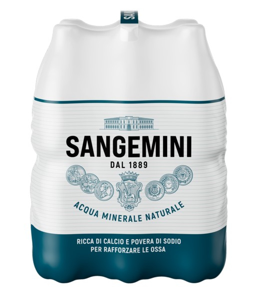 6 BOTTIGLIE ACQUA SANGEMINI 15 L PET