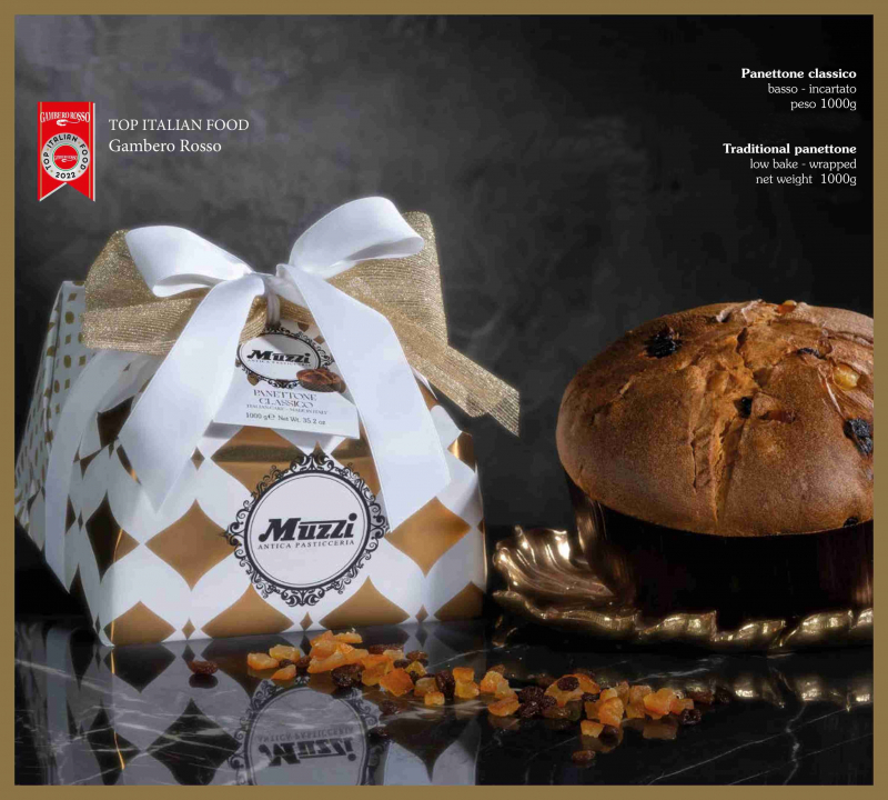 Panettone Classico Muzzi Kg1 incartato