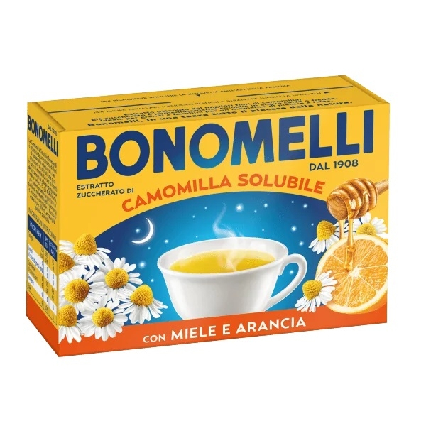 Camomilla solubile Bonomelli con miele e arancia